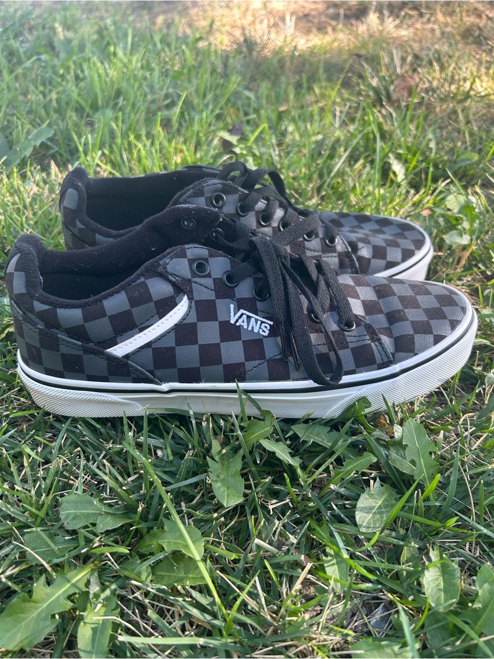 EUC MENS Vans Seldan Low Top Skate Shoes - Picture 5 of 8